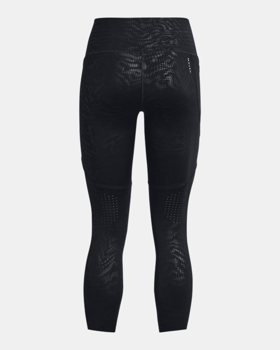 Leggings con perforaciones en relieve UA RUSH™ para mujer, Black, pdpMainDesktop image number 5